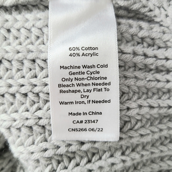 NWT Haven Well Within Chunky Cable Knit Open Front Knit Sweater - Picture 9 of 11